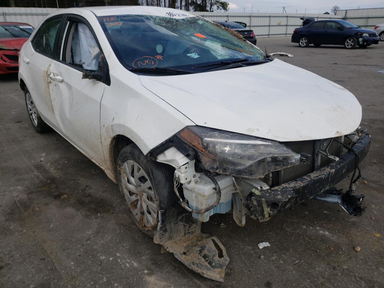 TOYOTA COROLLA L/ 2019 with VIN 5YFBURHE5KP859613 - Photo from auction