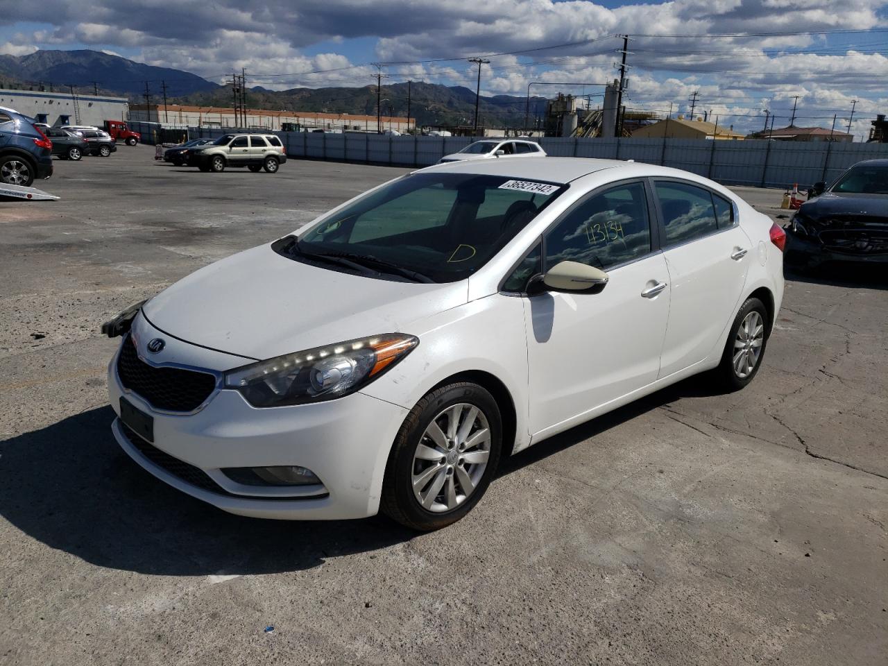 Photo 2 from auction – 2014 KIA FORTE EX with VIN KNAFX4A86E5234250
