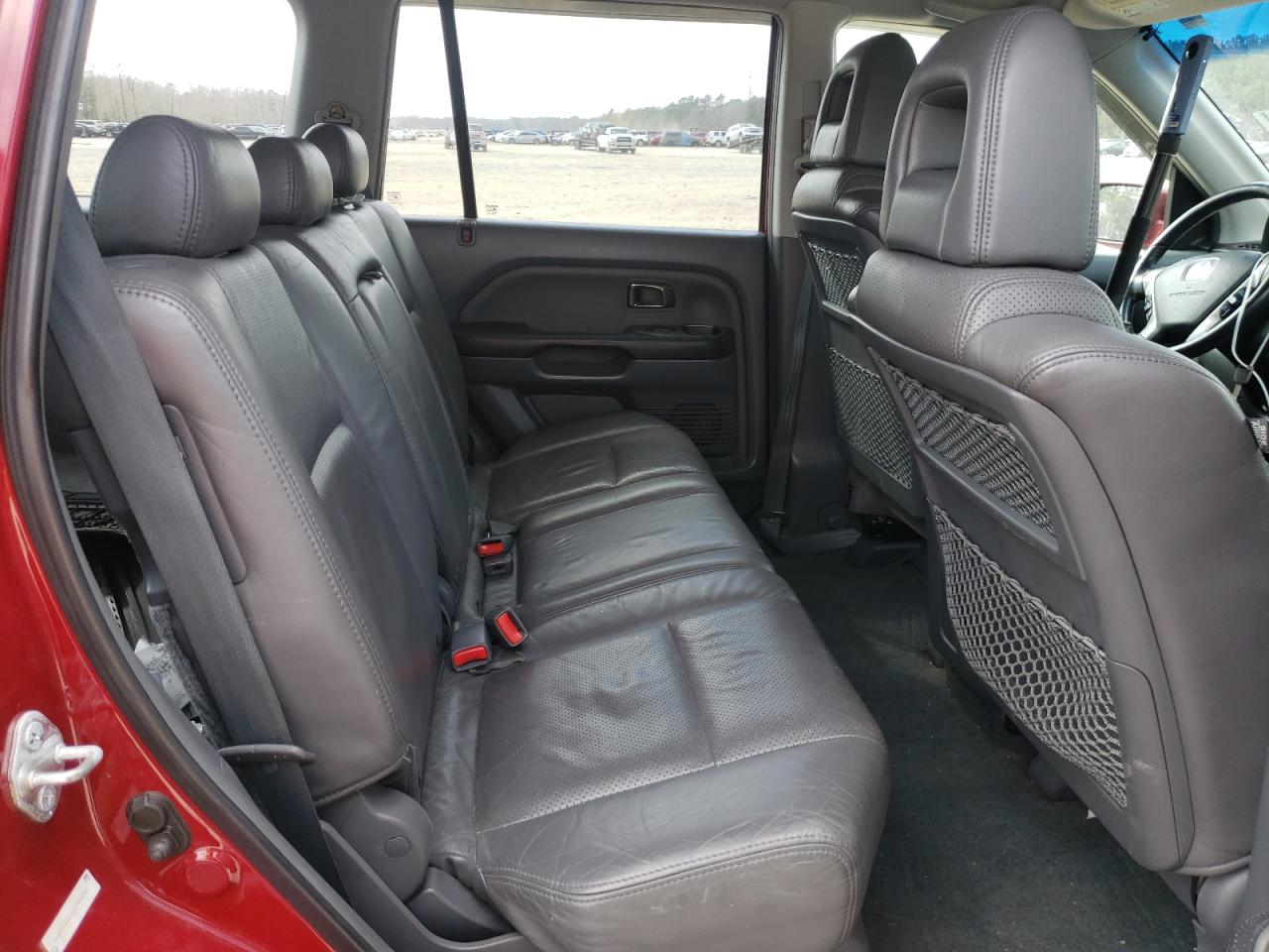 Photo 6 from auction – 2003 HONDA PILOT EXL with VIN 2HKYF18563H543240