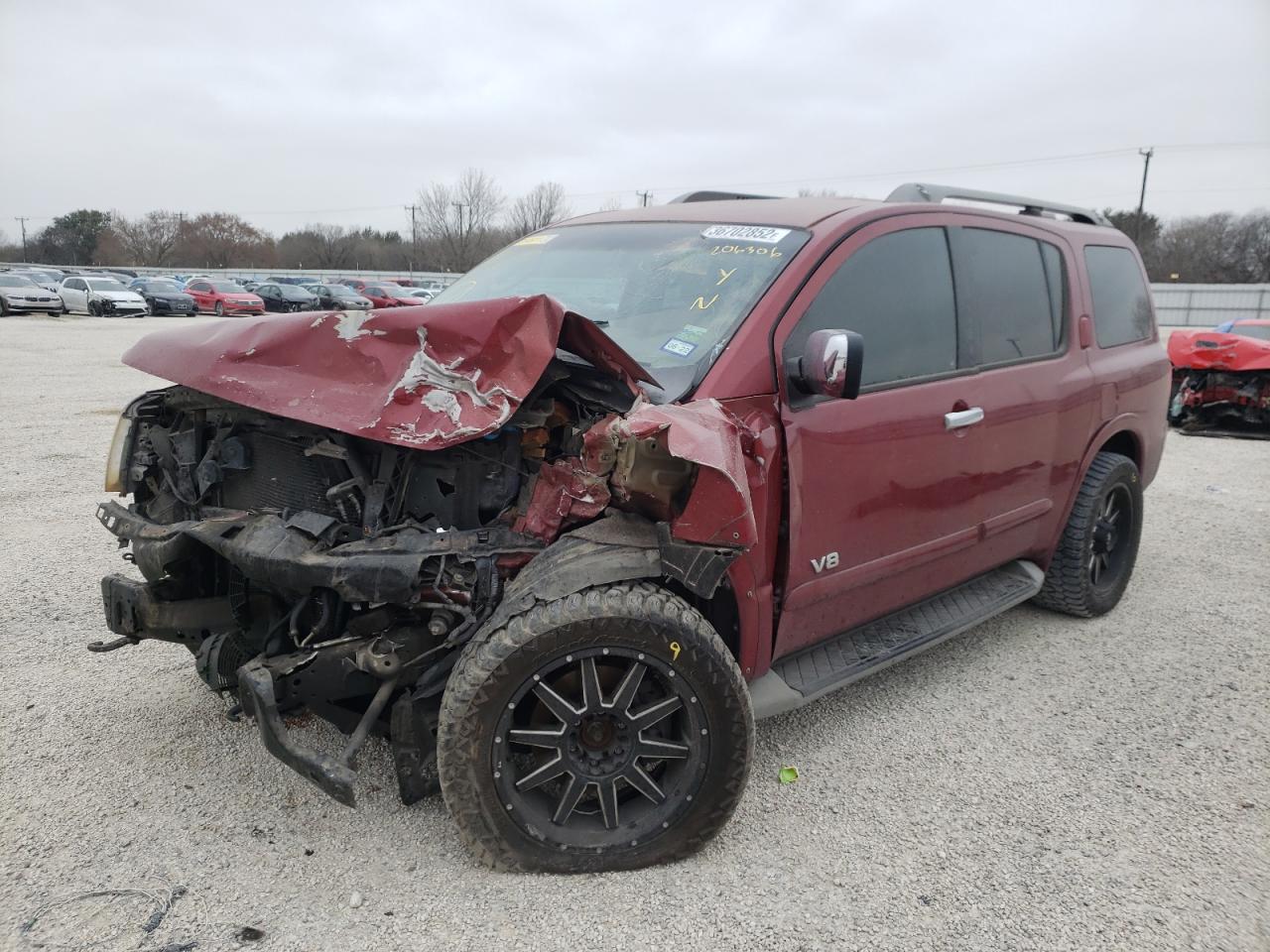 Photo 2 from auction – 2009 NISSAN ARMADA SE with VIN 5N1AA08C19N600456