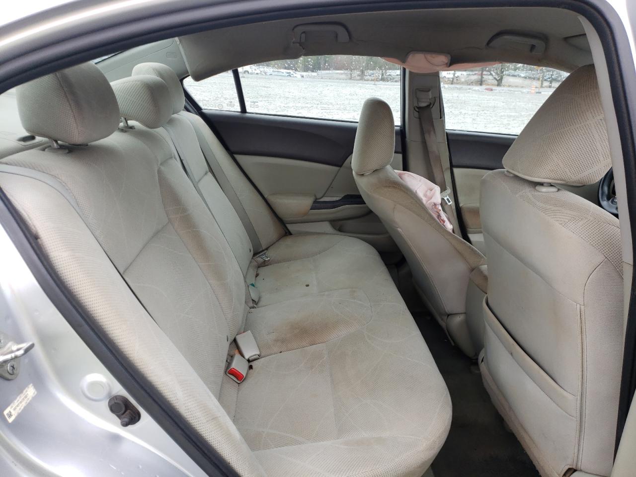 Photo 6 from auction – 2012 HONDA CIVIC LX with VIN 19XFB2F50CE015371
