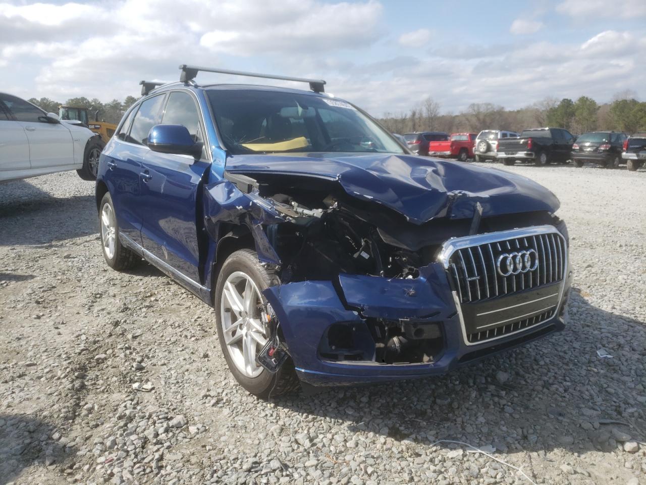 AUDI Q5 PREMIUM 2013 with VIN WA1LFAFPXDA089365 - Photo from auction