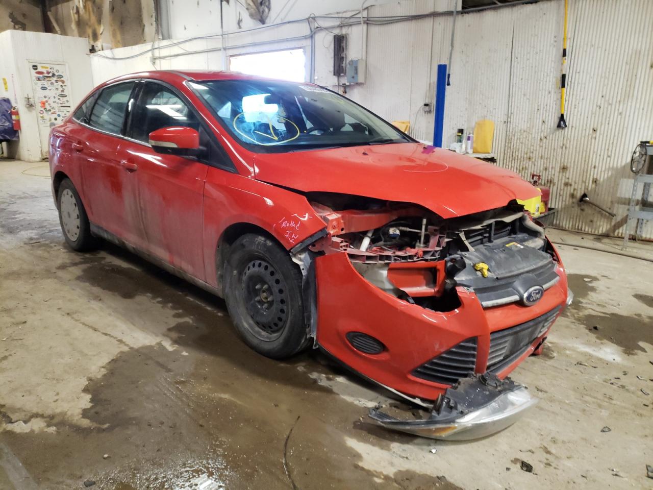 FORD FOCUS SE 2013 with VIN 1FADP3F27DL321552 - Photo from auction
