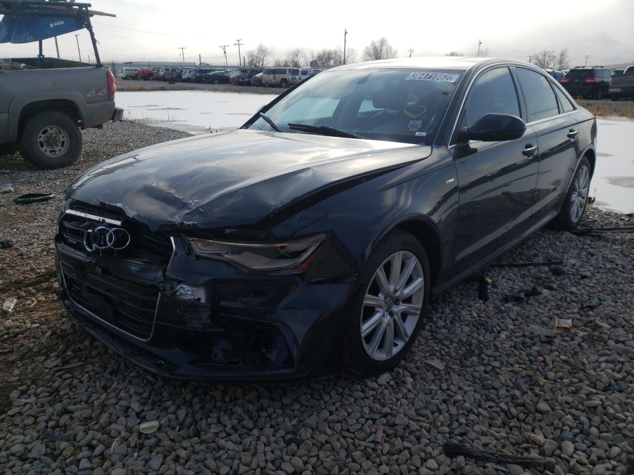 Photo 2 from auction – 2014 AUDI A6 PRESTIG with VIN WAUHMAFC4EN092199