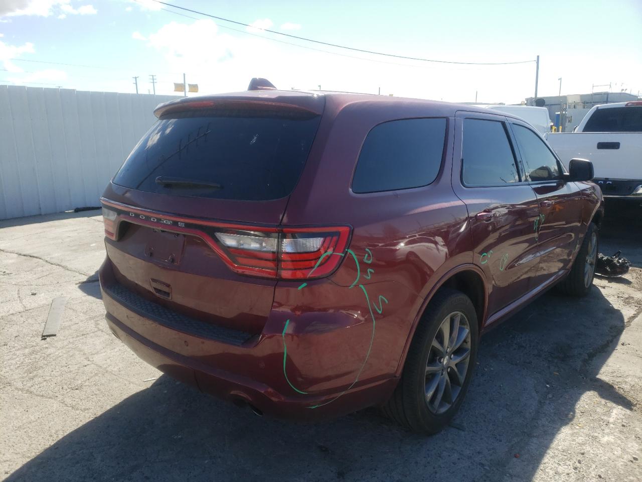 Photo 4 from auction – 2018 DODGE DURANGO GT with VIN 1C4RDJDG3JC126443