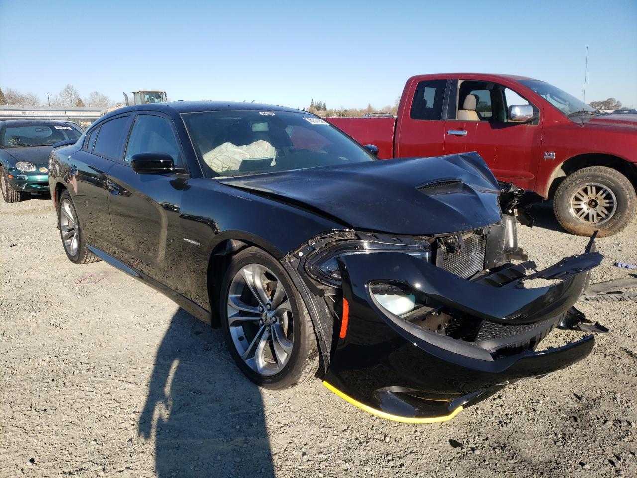 DODGE CHARGER R/ 2020 with VIN 2C3CDXCT6LH245471 - Photo from auction