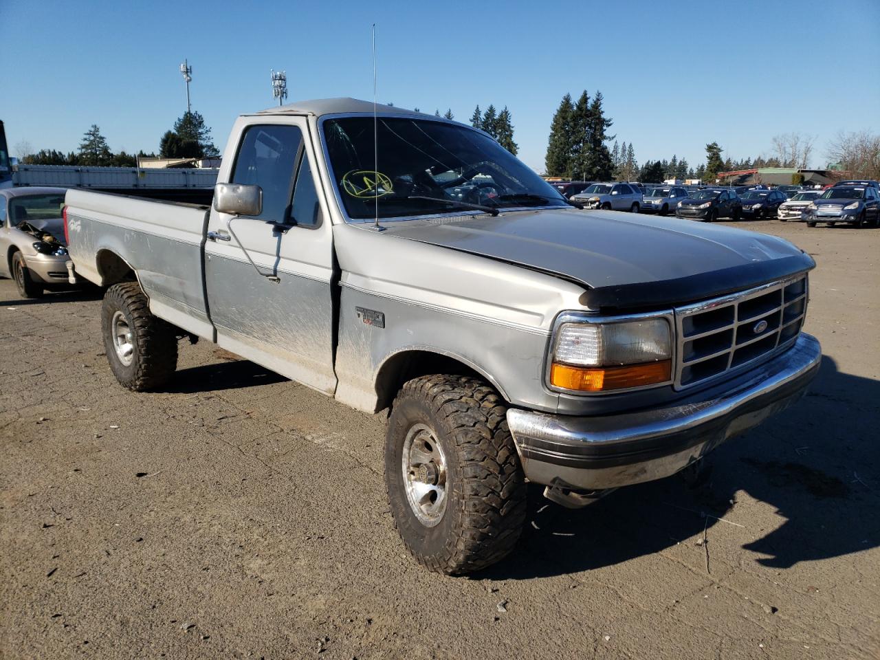 FORD F150 1992 with VIN 1FTEF14H7NPA93088 - Photo from auction