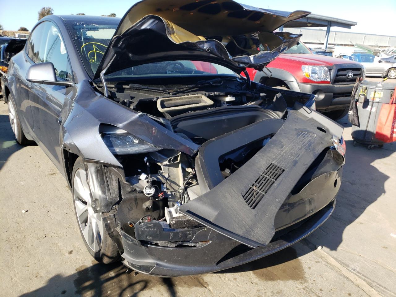Foto 9 de la subasta – 2021 TESLA MODEL Y con VIN 5YJYGDEE4MF153465