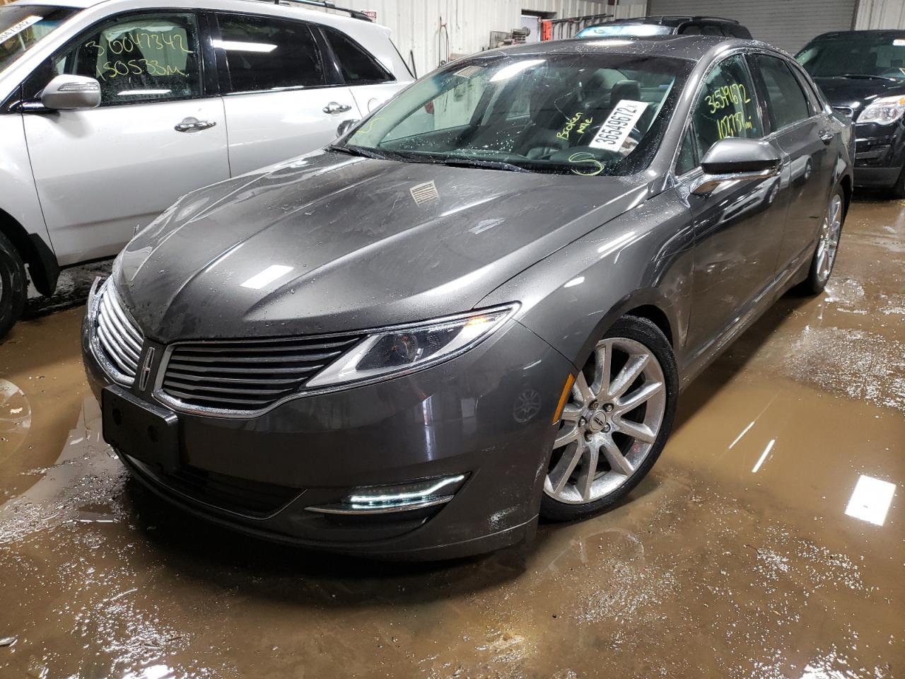 Photo 2 from auction – 2016 LINCOLN MKZ HYBRID with VIN 3LN6L2LU7GR601844
