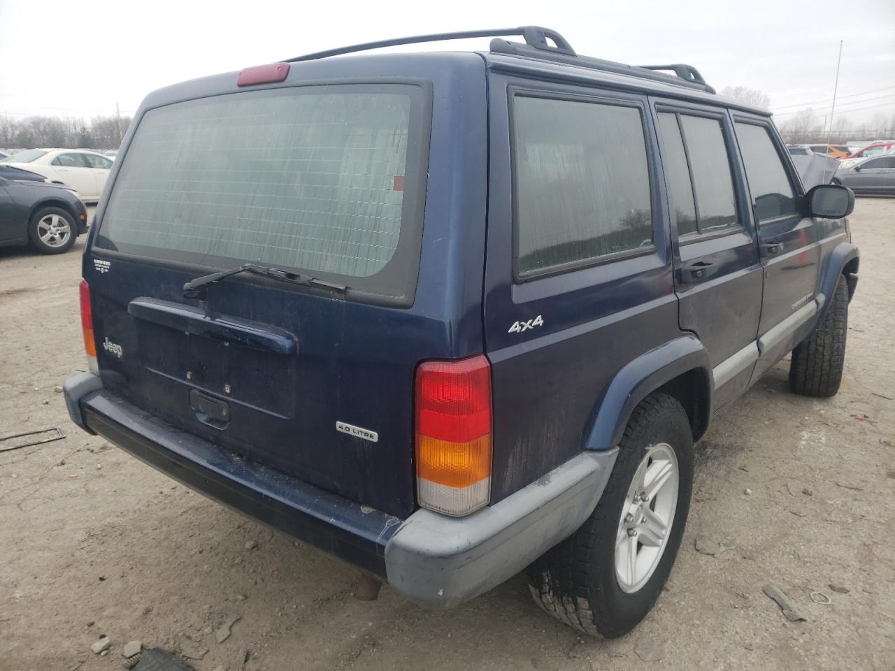 Photo 4 from auction – 2001 JEEP CHEROKEE S with VIN 1J4FF48S91L528149