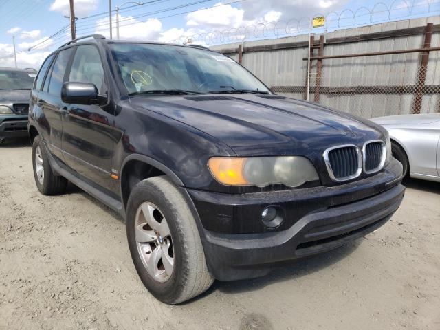 BMW X5 3.0I 2003 with VIN 5UXFA53553LV97076 - Photo from auction