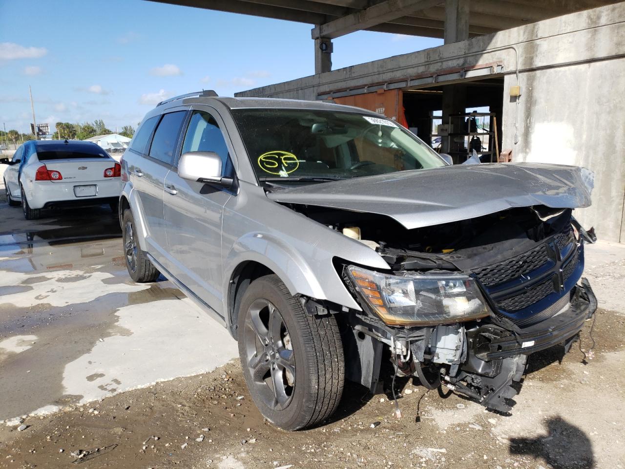 DODGE JOURNEY CR 2019 with VIN 3C4PDCGB7KT865811 - Photo from auction