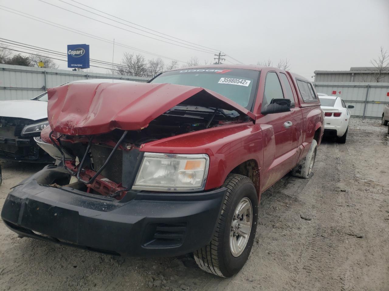 Photo 2 from auction – 2008 DODGE DAKOTA SXT with VIN 1D7HE32K38S565238