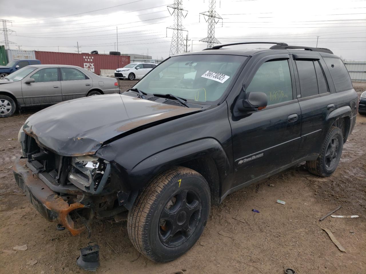 Photo 2 from auction – 2002 CHEVROLET TRAILBLAZE with VIN 1GNDT13SX22170800