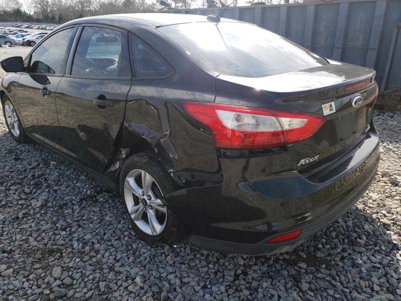 Photo 9 from auction – 2013 FORD FOCUS SE with VIN 1FADP3F20DL368714