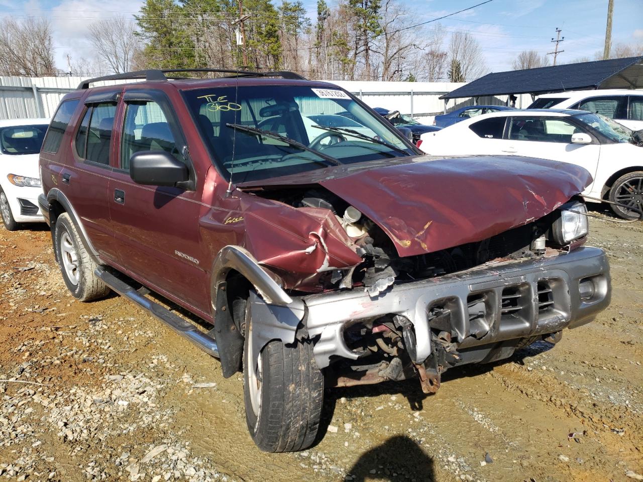 Zdjęcie 1 z aukcji – 2002 ISUZU RODEO S z VIN 4S2CK58W424325215