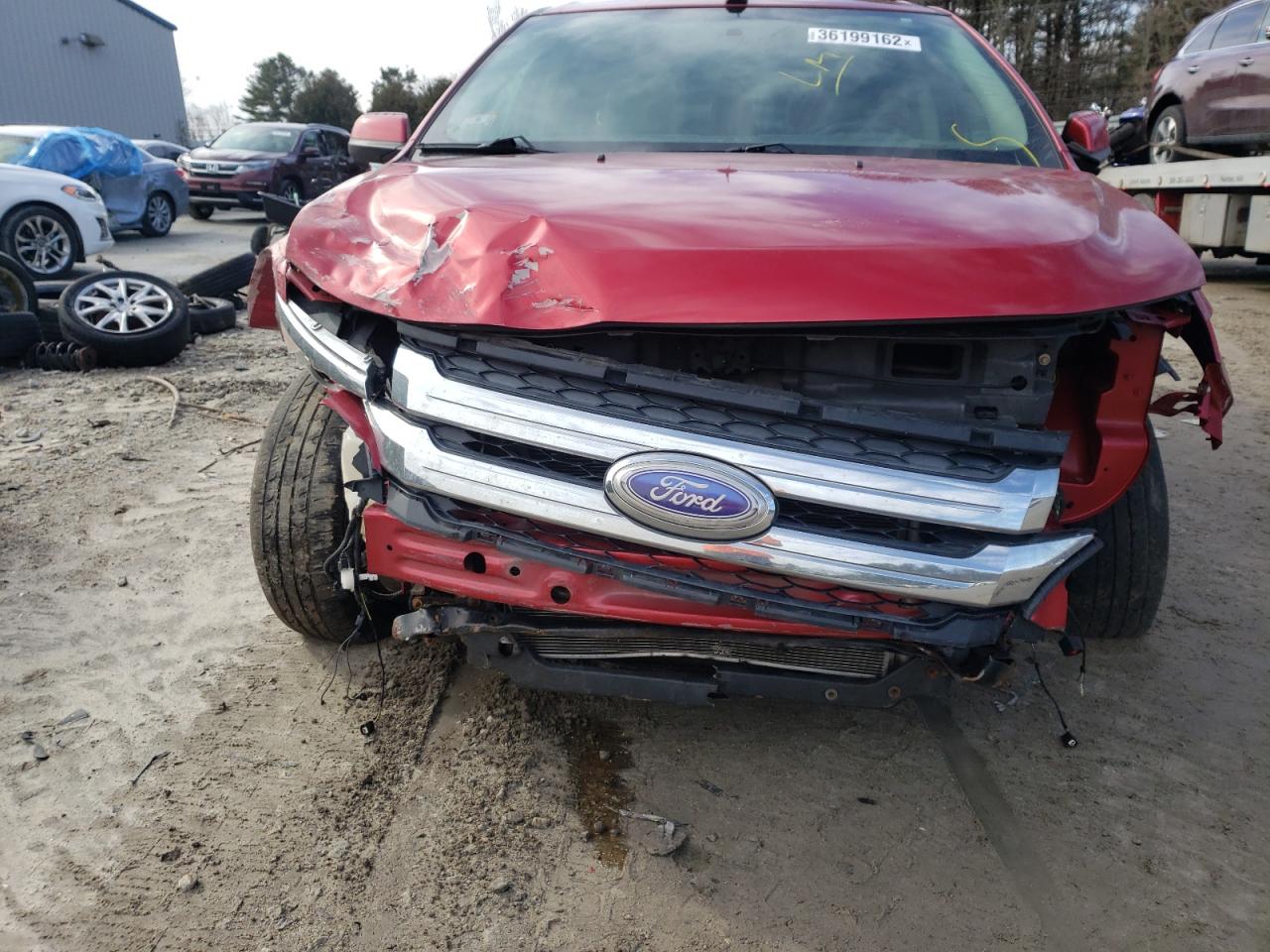 Photo 9 from auction – 2012 FORD EDGE SEL with VIN 2FMDK4JC2CBA55558