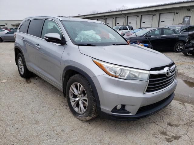 TOYOTA HIGHLANDER 2015 with VIN 5TDJKRFH2FS135731 - Photo from auction
