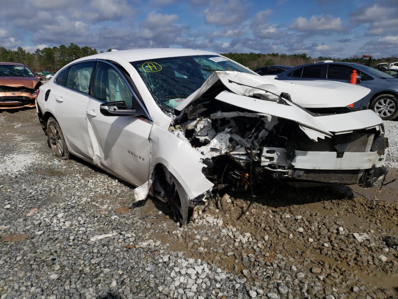 CHEVROLET MALIBU LT 2018 with VIN 1G1ZD5ST7JF263724 - Photo from auction