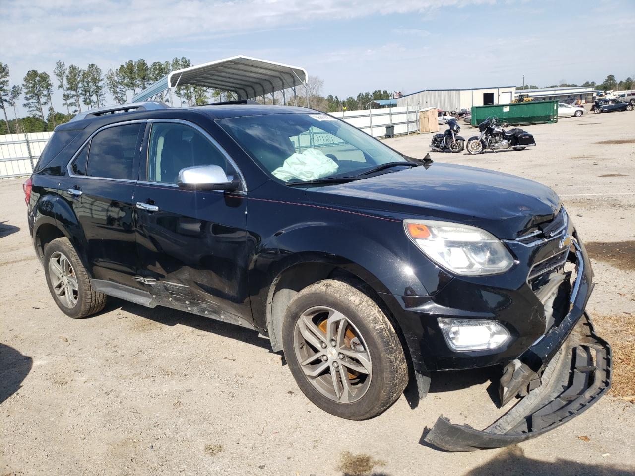CHEVROLET EQUINOX LT 2016 with VIN 2GNALDEK1G1157460 - Photo from auction
