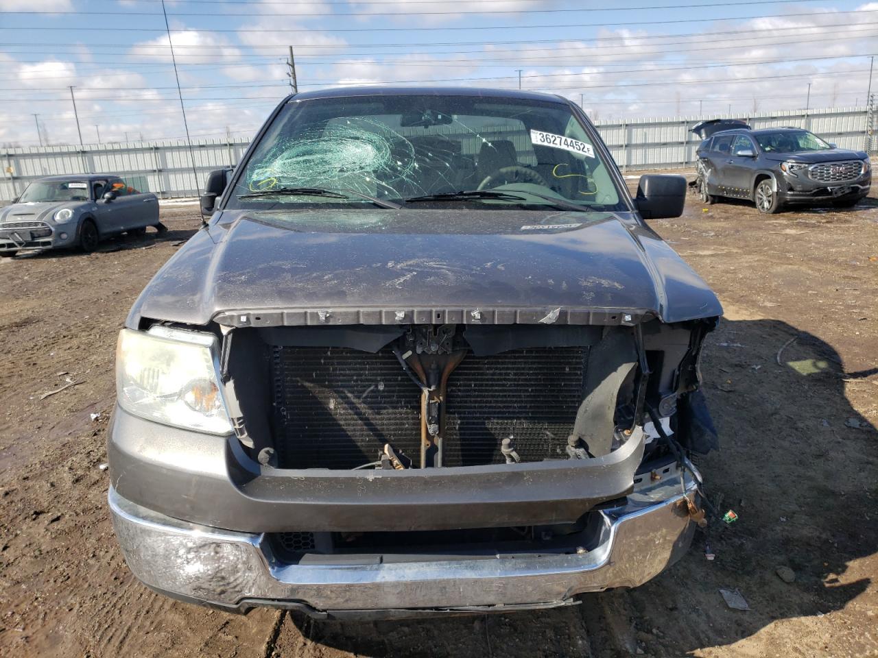 Photo 9 from auction – 2005 FORD F150 with VIN 1FTRF12W65KD67543