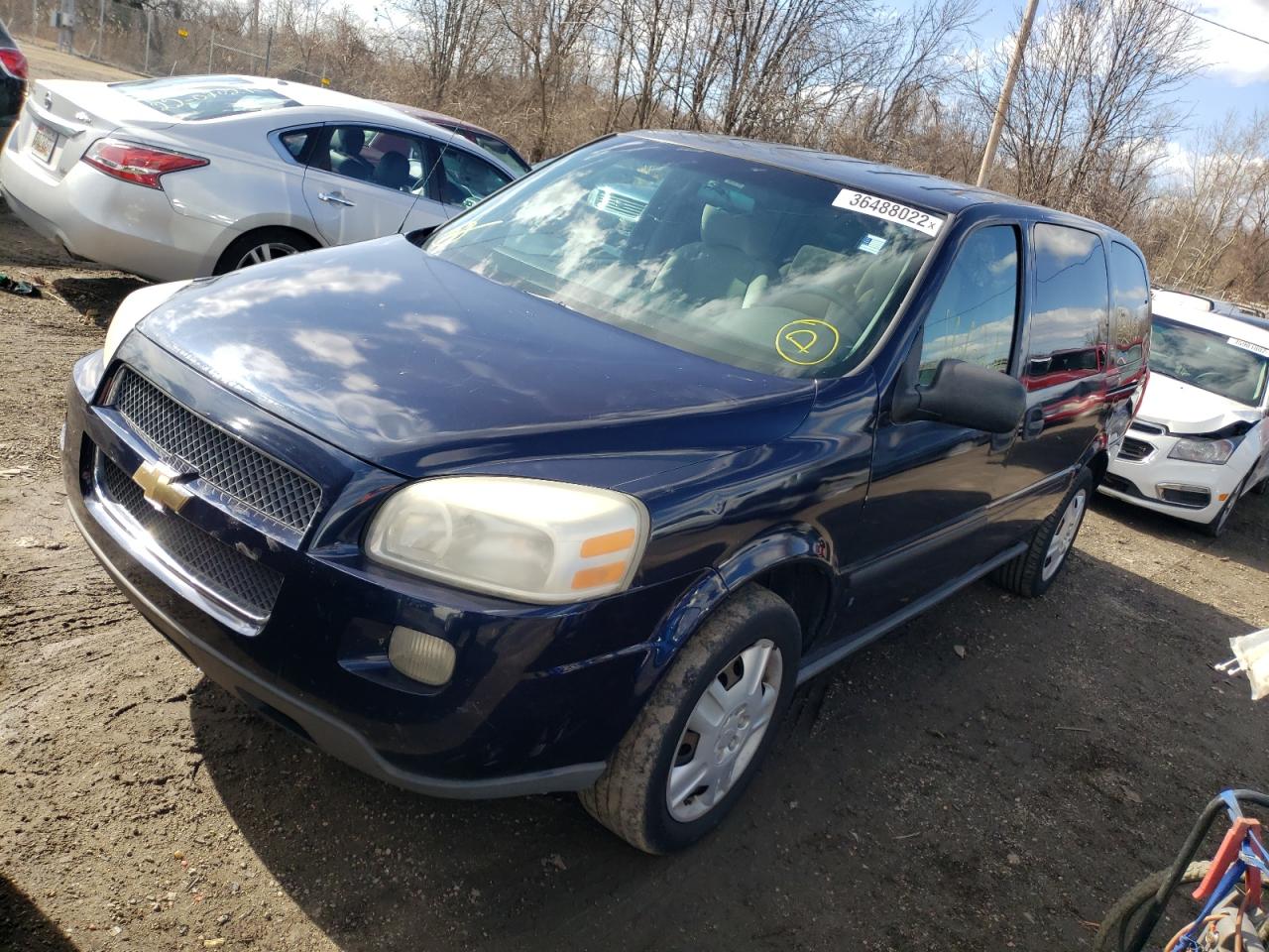 Photo 2 from auction – 2007 CHEVROLET UPLANDER L with VIN 1GNDV23W77D178903