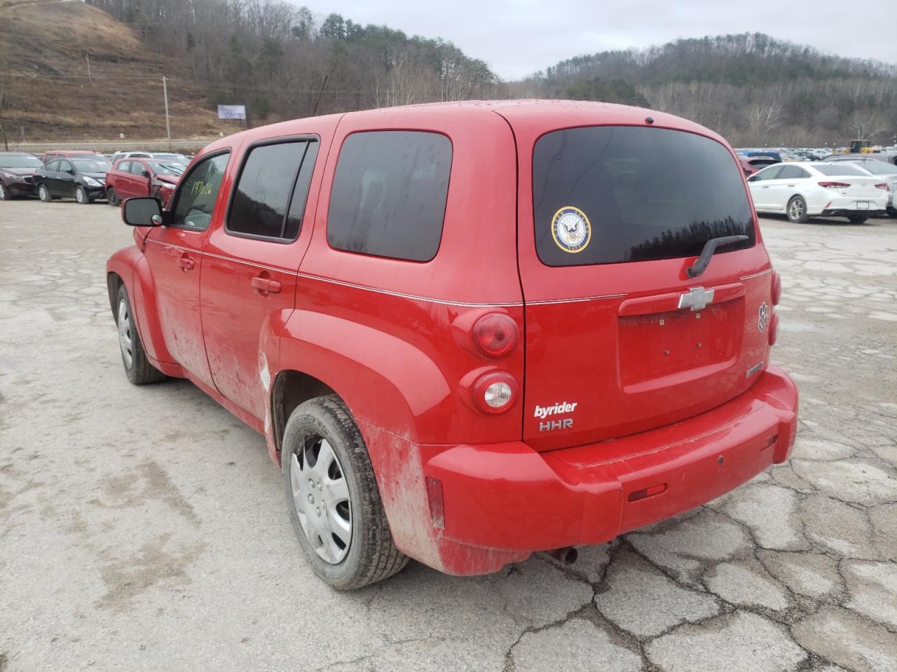 Photo 3 from auction – 2010 CHEVROLET HHR LT with VIN 3GNBABDB4AS645443