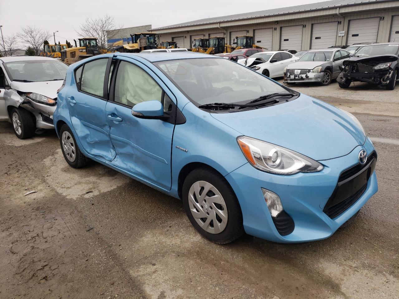 TOYOTA PRIUS C 2016 with VIN JTDKDTB30G1119273 - Photo from auction