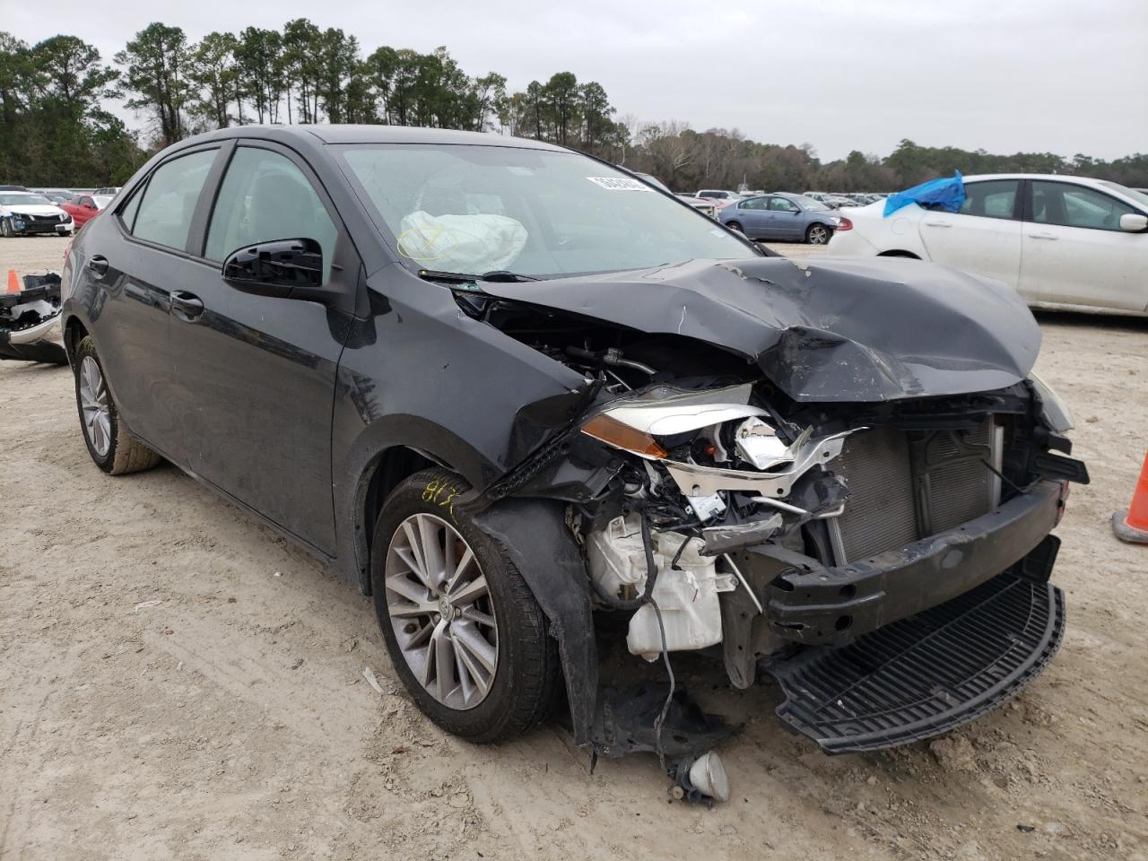TOYOTA COROLLA L 2014 with VIN 5YFBURHE6EP085358 - Photo from auction