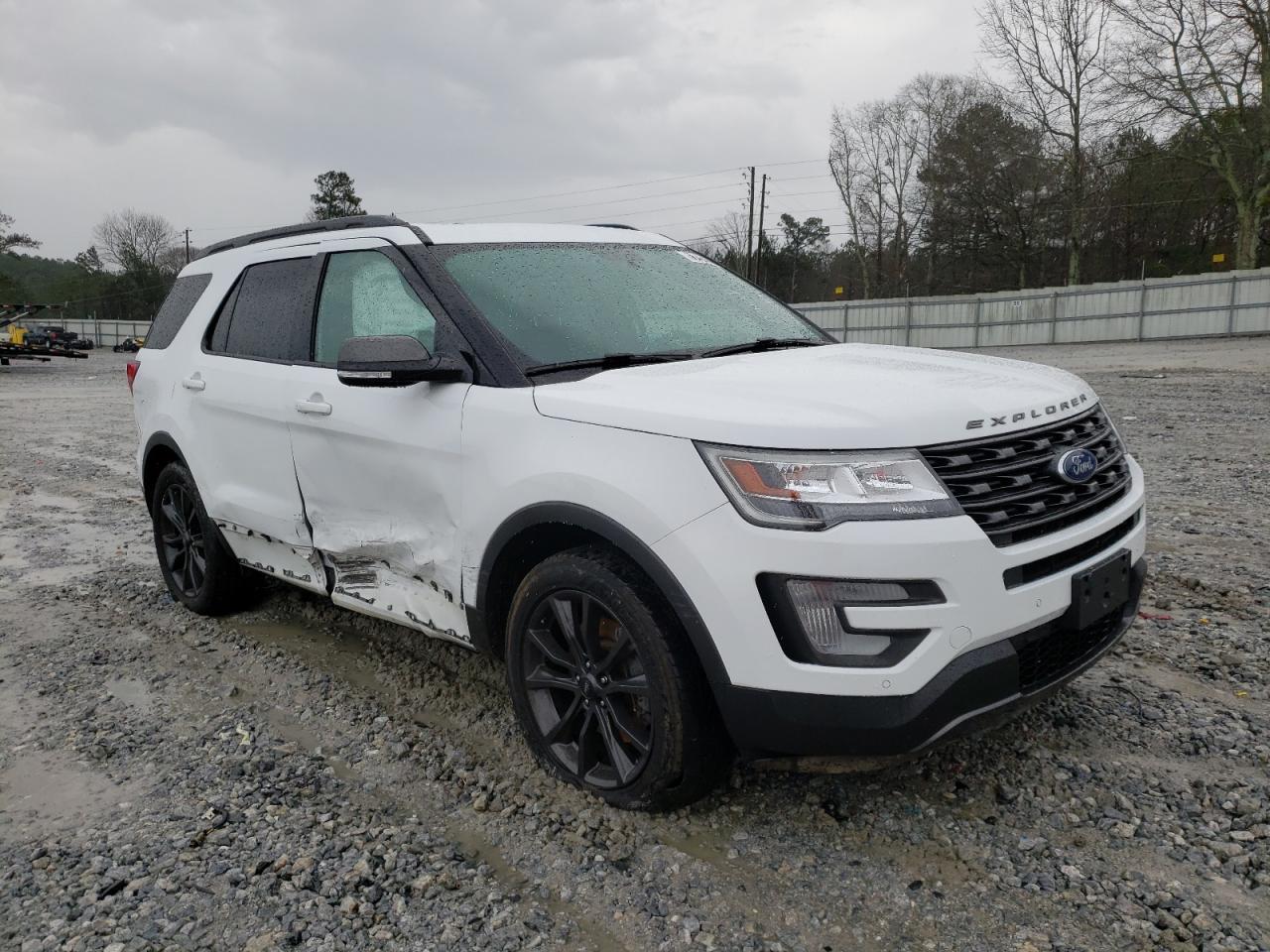 FORD EXPLORER X 2017 with VIN 1FM5K8D87HGE10064 - Photo from auction