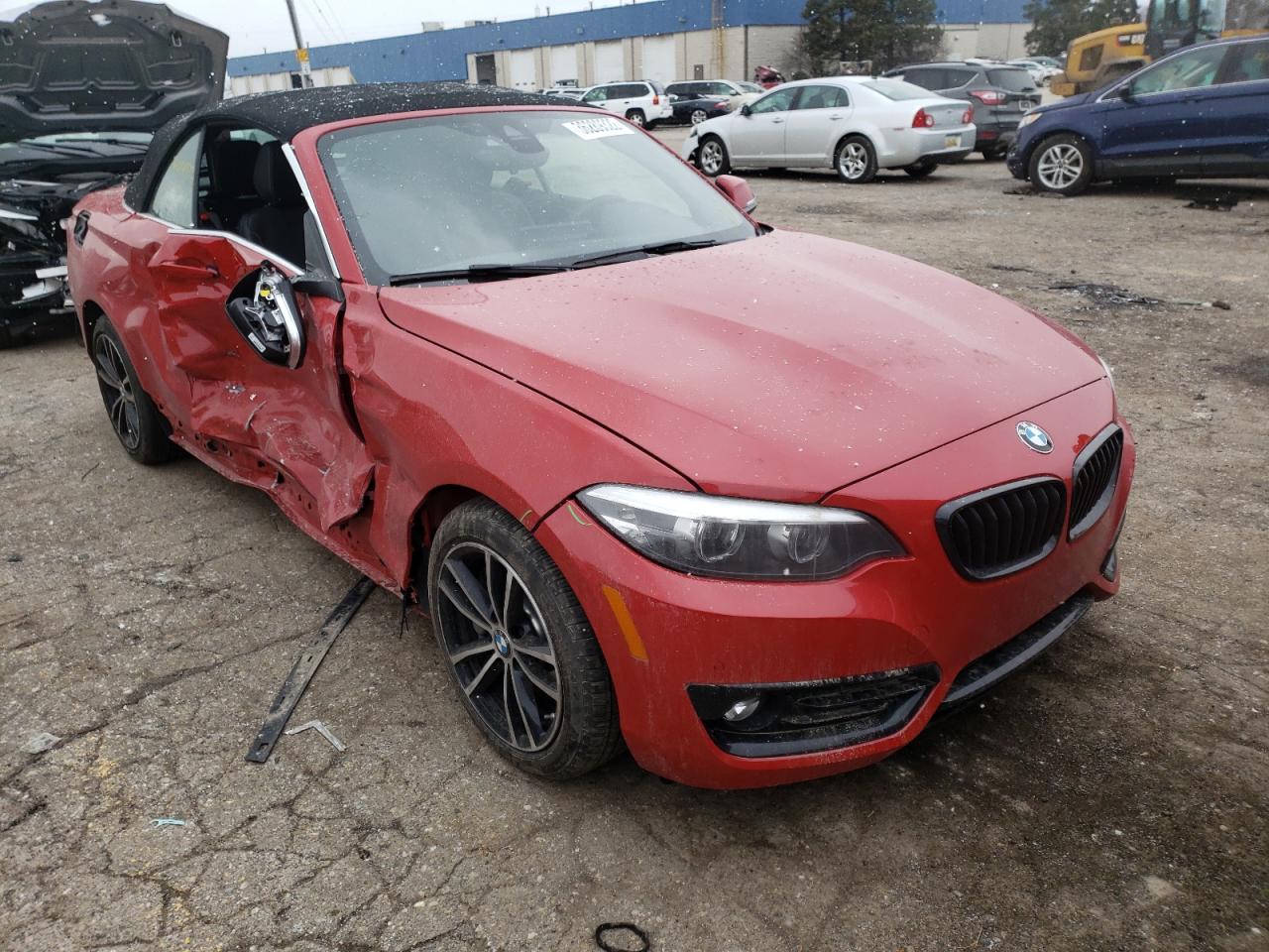 BMW 230XI 2021 with VIN WBA2K1C06M7J78378 - Photo from auction