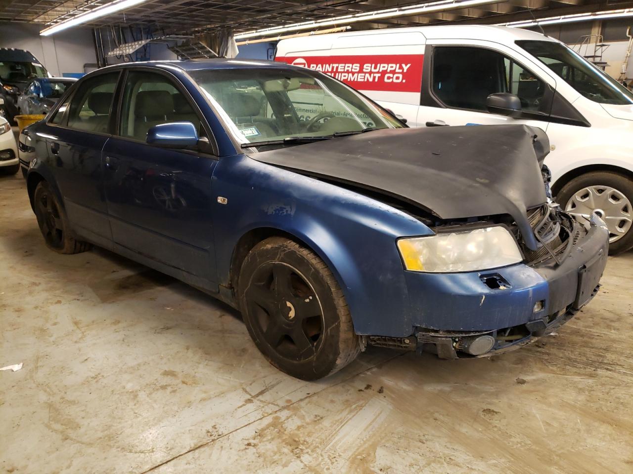 AUDI A4 1.8T QU 2004 with VIN WAULC68E54A216348 - Photo from auction
