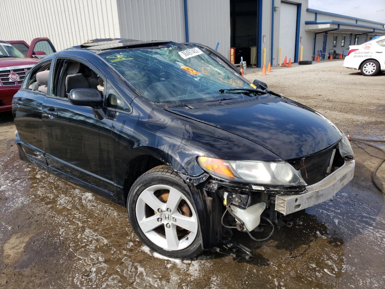 HONDA CIVIC EX 2007 with VIN 1HGFA16867L027854 - Photo from auction
