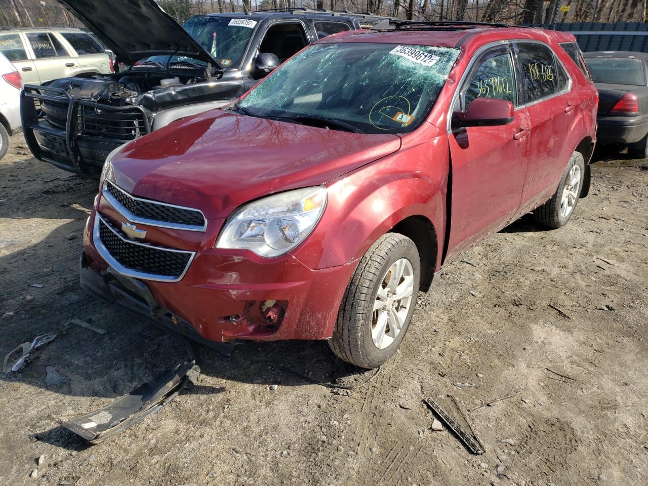 Photo 2 from auction – 2012 CHEVROLET EQUINOX LT with VIN 2GNFLEEK0C6207869