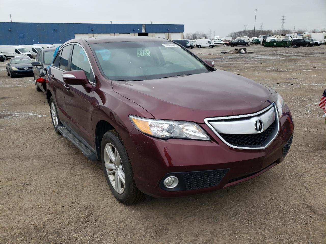 Photo 1 from auction – 2015 ACURA RDX TECHNO with VIN 5J8TB4H52FL002551