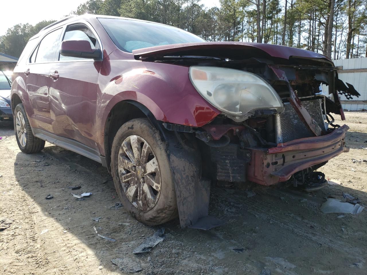 CHEVROLET EQUINOX LT 2010 with VIN 2CNFLEEY1A6200337 - Photo from auction