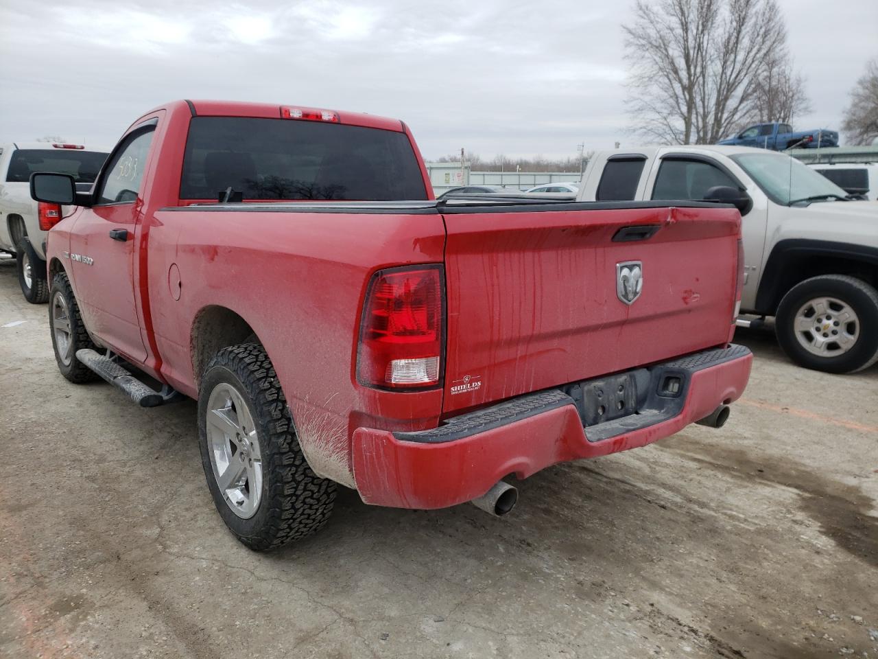 Photo 3 from auction – 2012 DODGE RAM 1500 S with VIN 3C6JD6AT8CG148277
