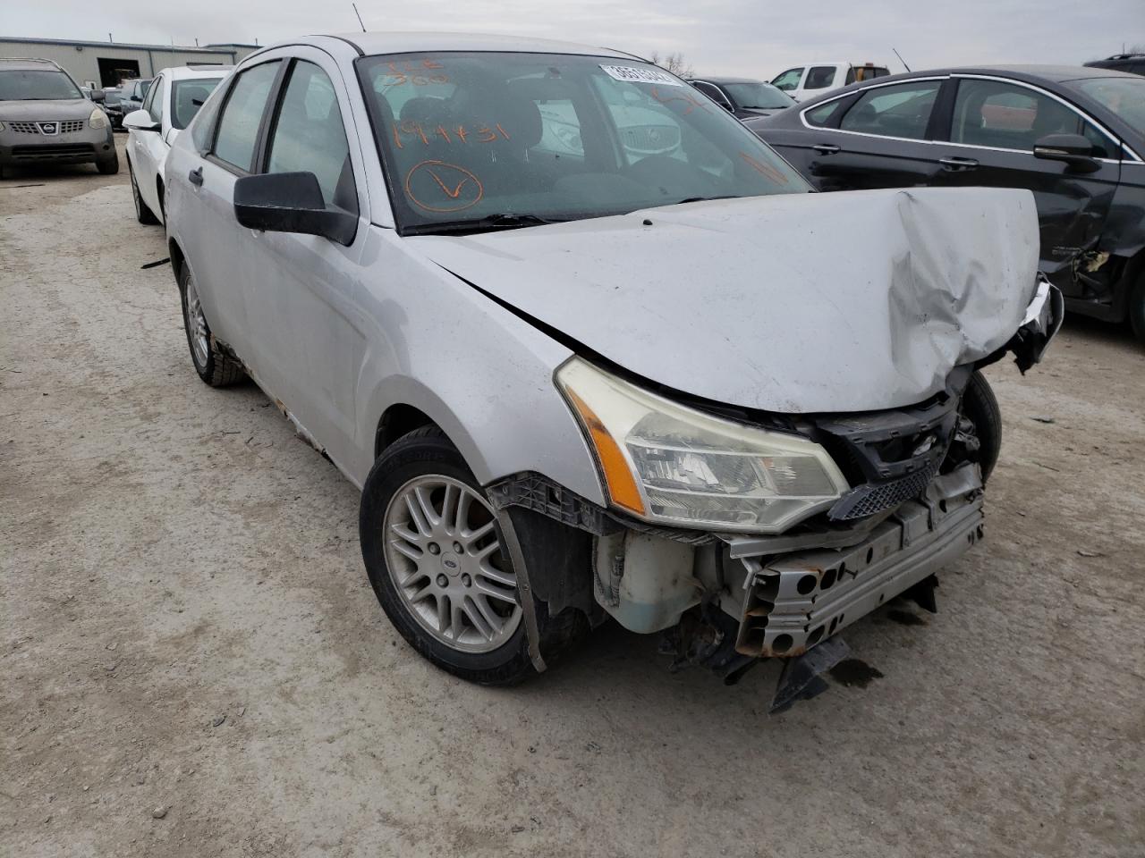 FORD FOCUS SE 2011 with VIN 1FAHP3FN6BW194431 - Photo from auction