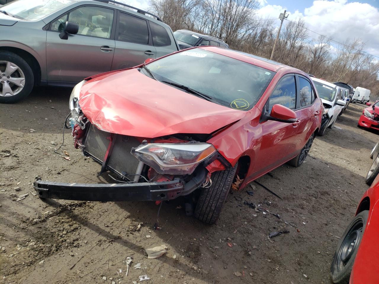 Photo 2 from auction – 2014 TOYOTA COROLLA L with VIN 2T1BURHE1EC091374