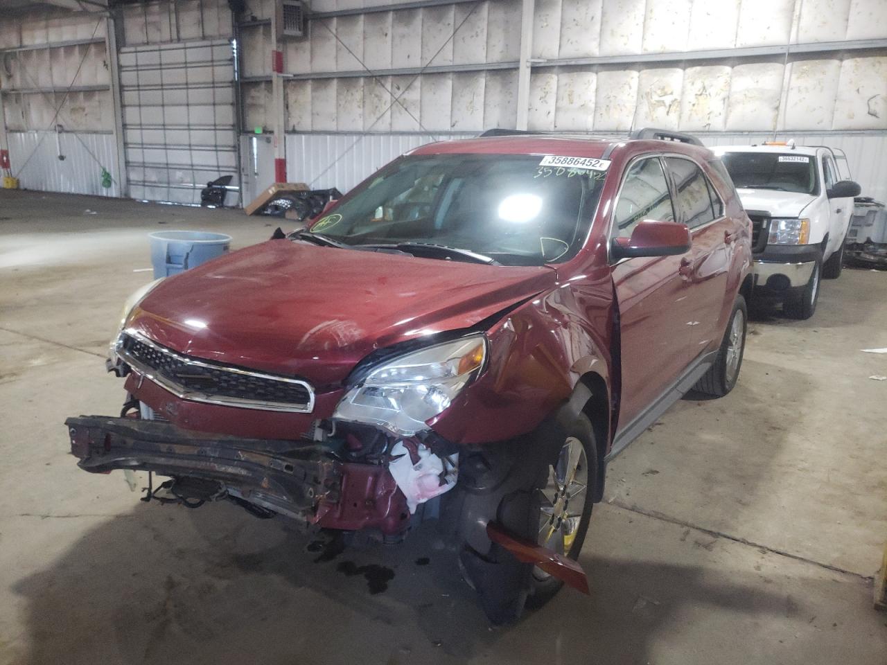 Photo 2 from auction – 2012 CHEVROLET EQUINOX LT with VIN 2GNFLEE57C6233119