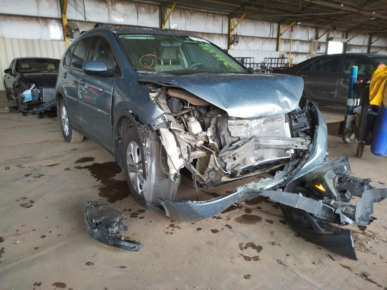 HONDA CR-V EXL 2012 with VIN 5J6RM3H78CL008603 - Photo from auction