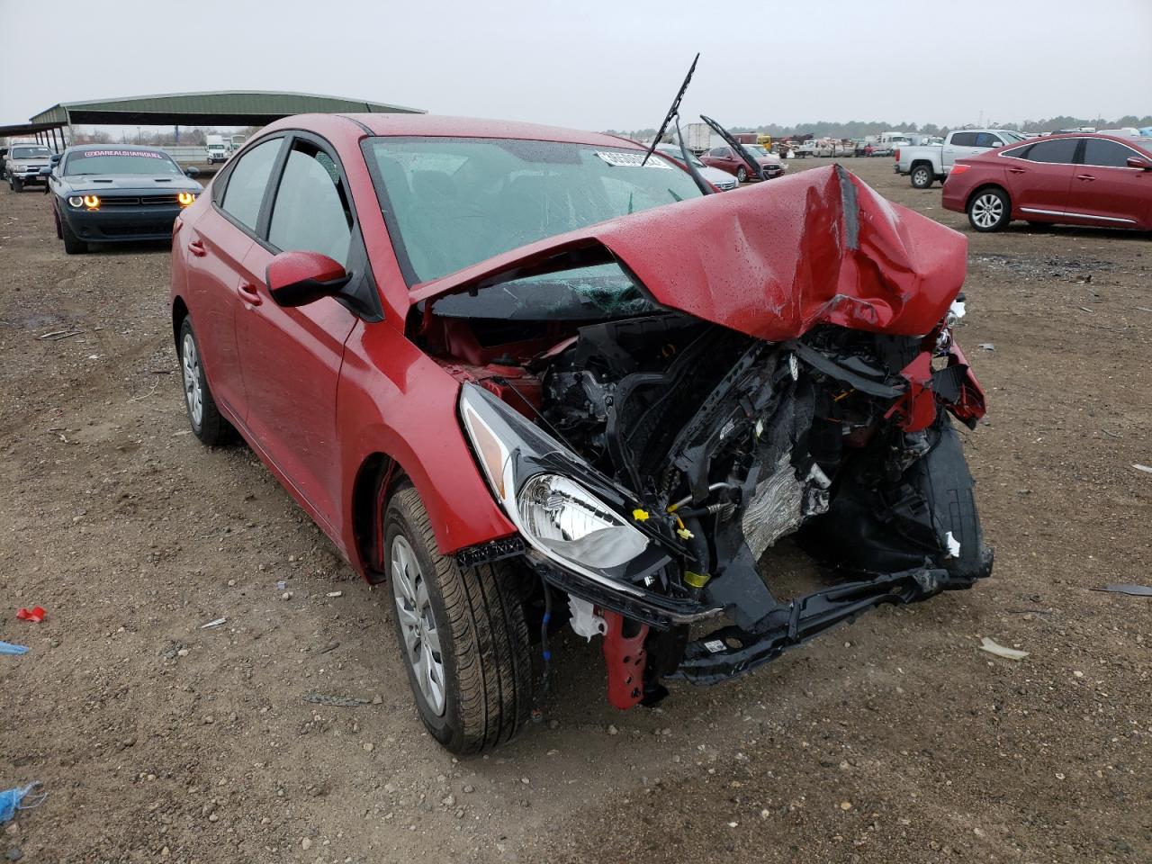 Photo 1 from auction – 2022 HYUNDAI ACCENT SE with VIN 3KPC24A64NE154498
