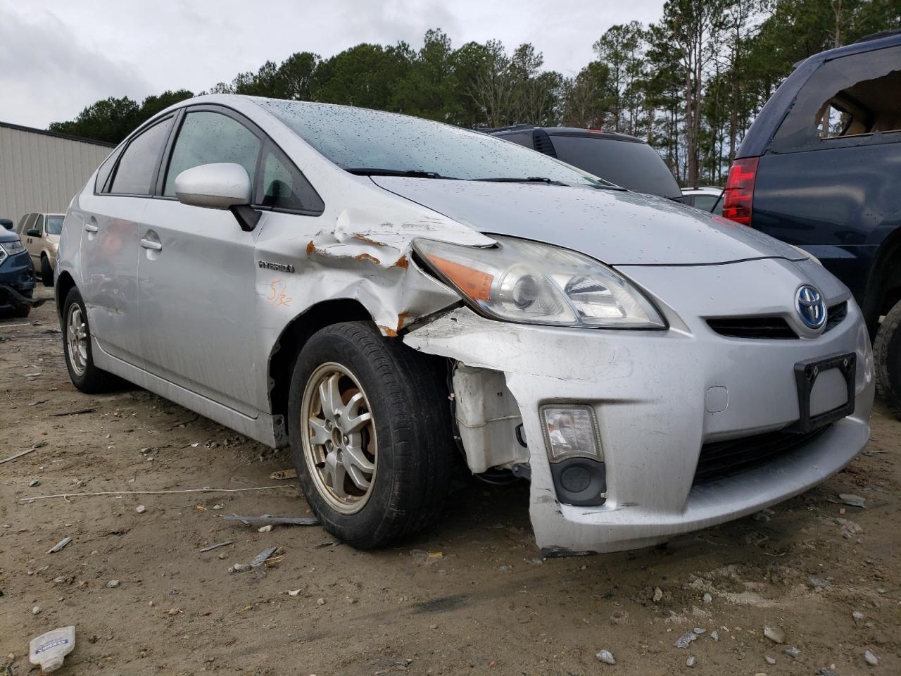TOYOTA PRIUS 2011 with VIN JTDKN3DUXB1473426 - Photo from auction