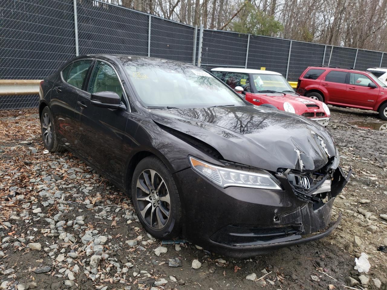 ACURA TLX TECH 2015 with VIN 19UUB1F57FA010713 - Photo from auction