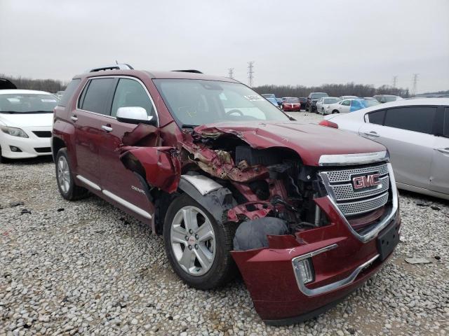 GMC TERRAIN DE 2017 with VIN 2GKALREK7H6112540 - Photo from auction