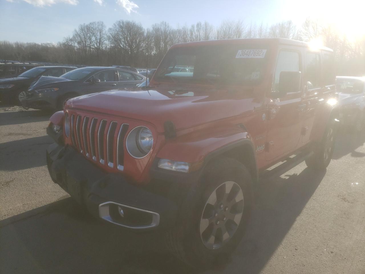 Photo 2 from auction – 2018 JEEP WRANGLER U with VIN 1C4HJXEG4JW149332