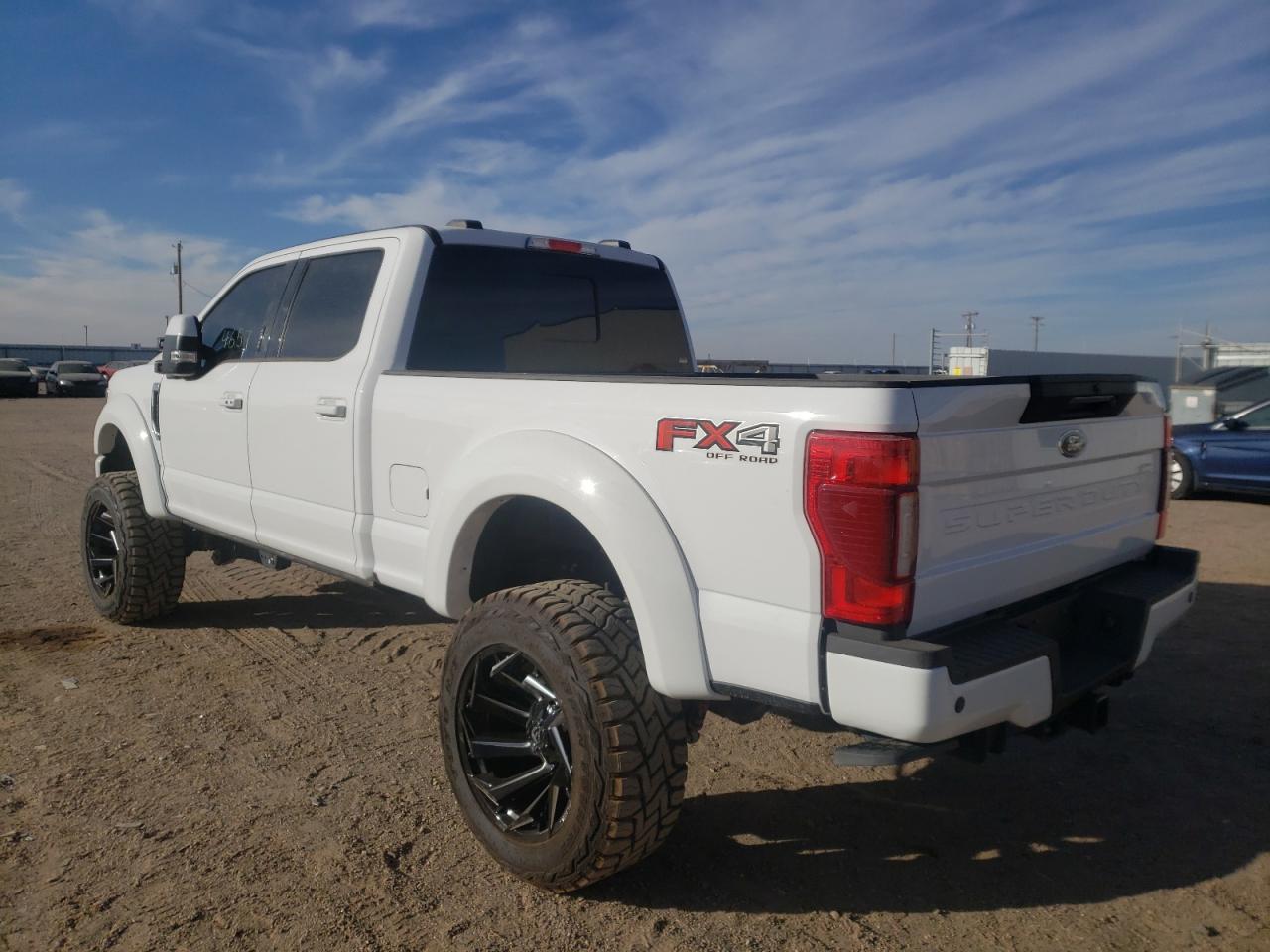 Photo 3 from auction – 2021 FORD F250 SUPER with VIN 1FT8W2BT9MEC83091