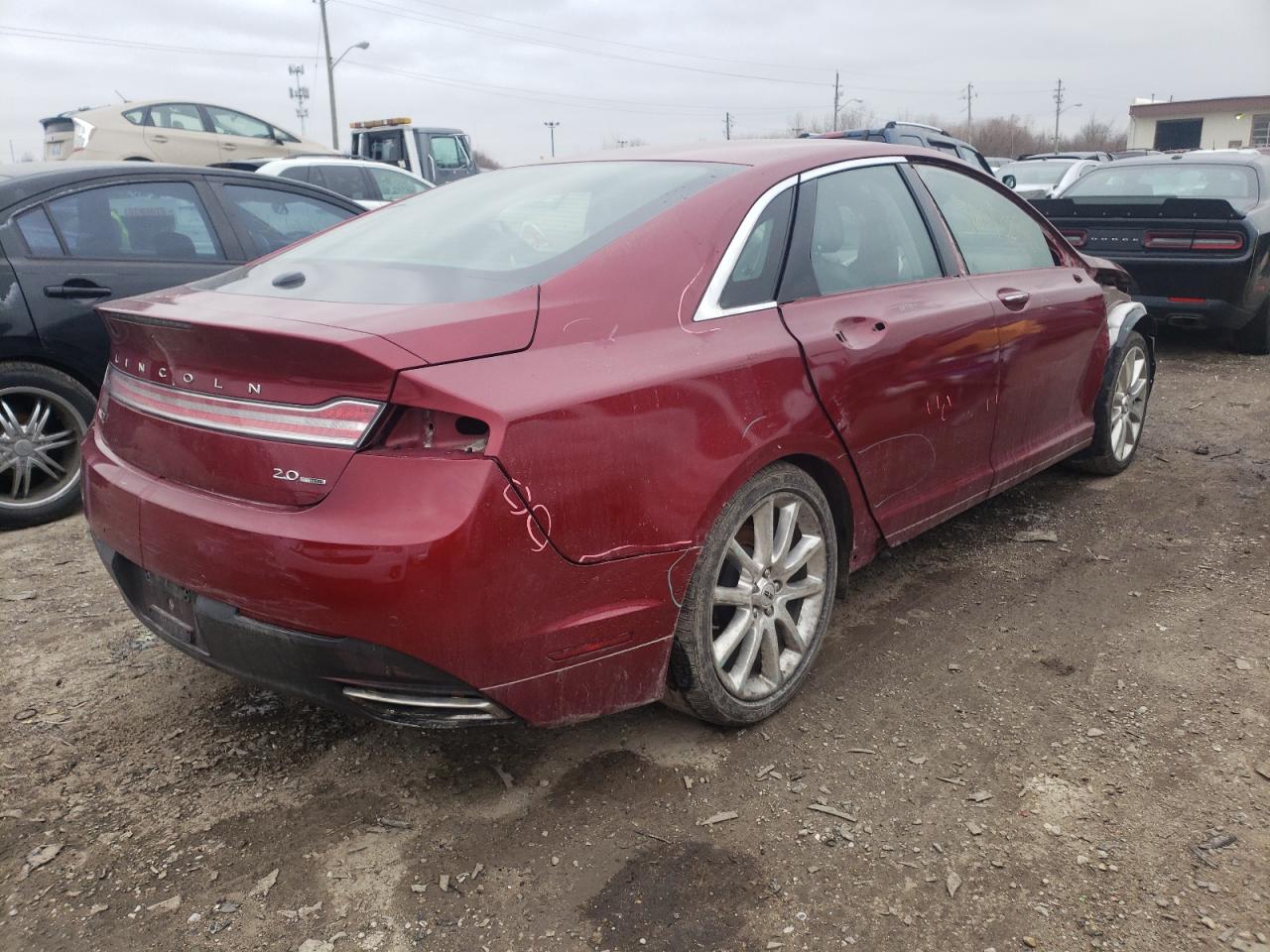 Photo 4 from auction – 2014 LINCOLN MKZ with VIN 3LN6L2G93ER827706