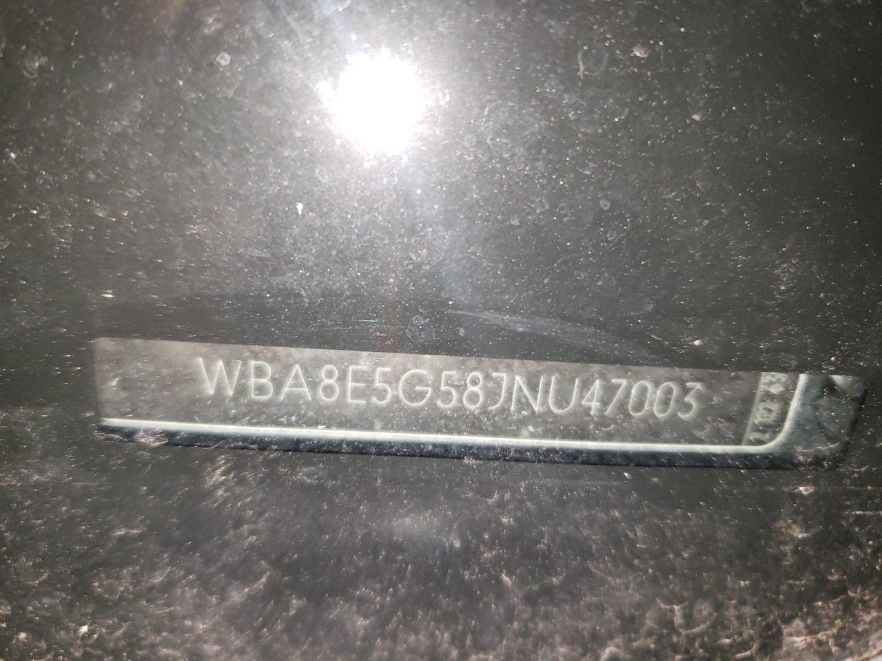 Photo 10 from auction – 2018 BMW 320 XI with VIN WBA8E5G58JNU47003