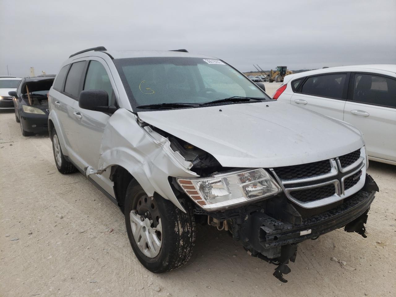 DODGE JOURNEY SE 2014 with VIN 3C4PDCAB4ET315253 - Photo from auction